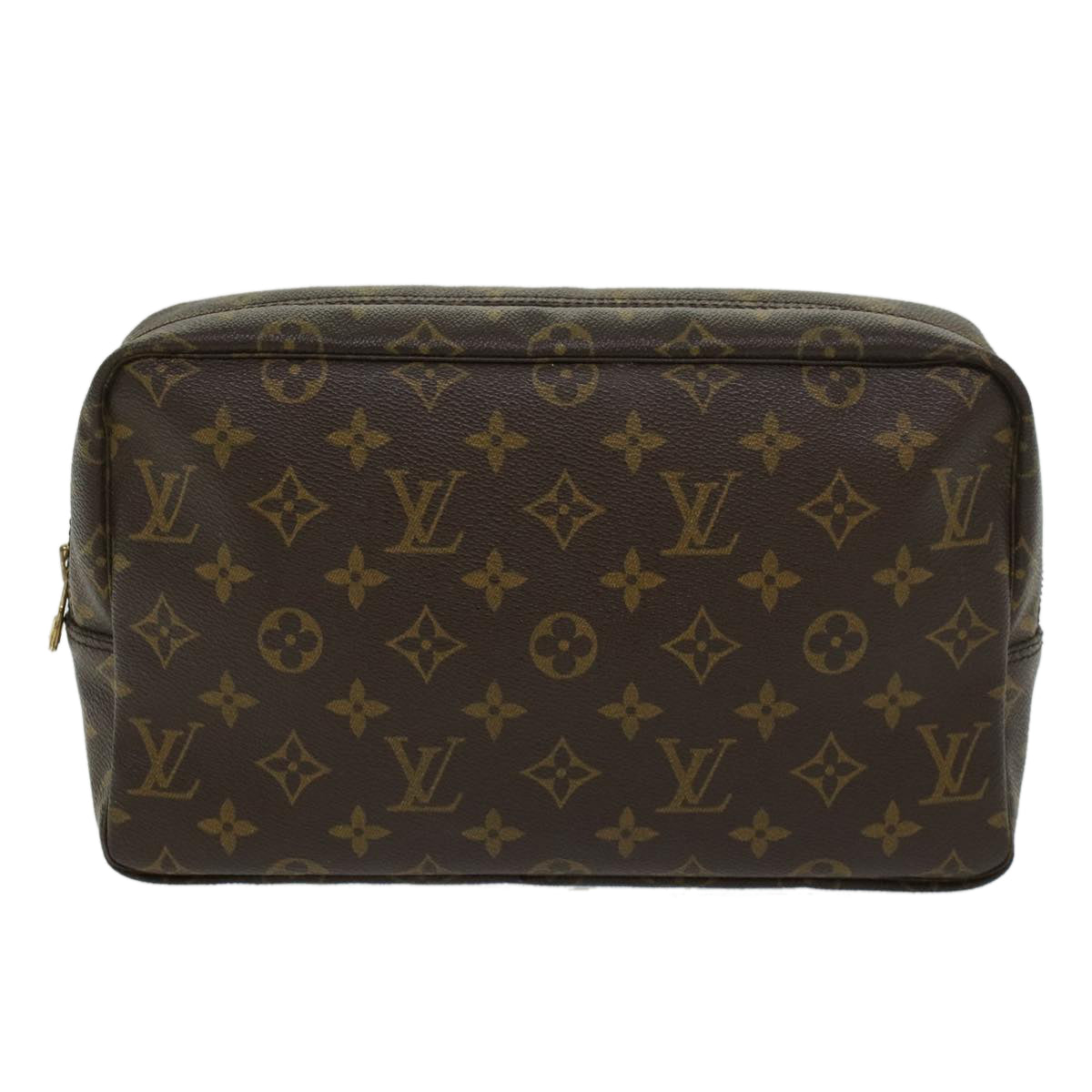 LOUIS VUITTON Monogram Trousse Toilette 28 Clutch Bag M47522 LV 45349