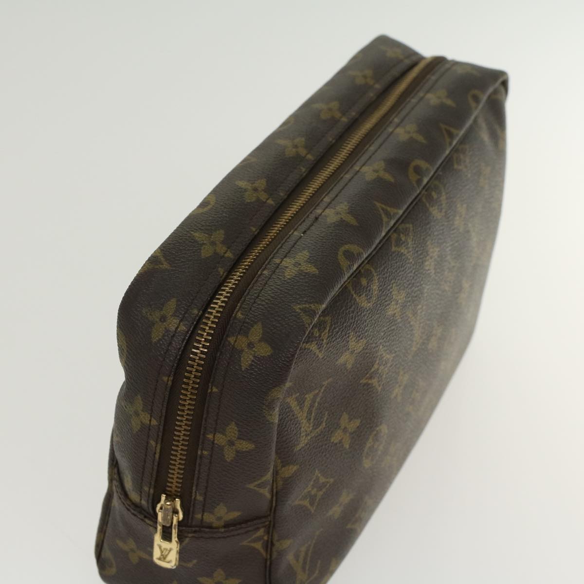LOUIS VUITTON Monogram Trousse Toilette 28 Clutch Bag M47522 LV 45349