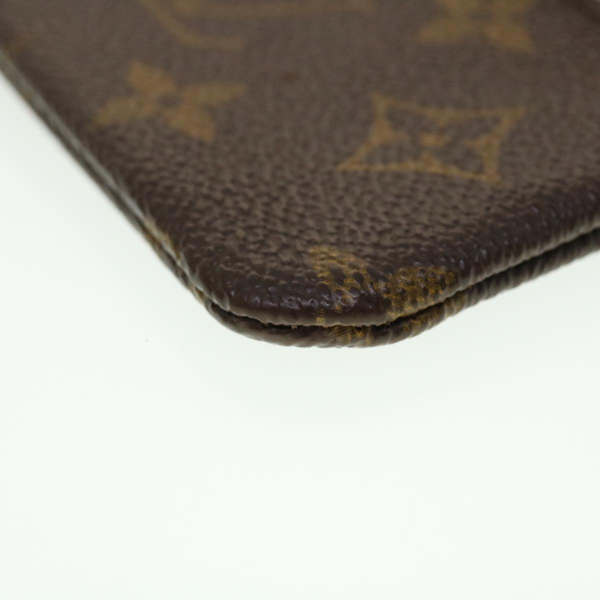 LOUIS VUITTON Monogram Pochette Cles Coin Purse M62650 LV 45350