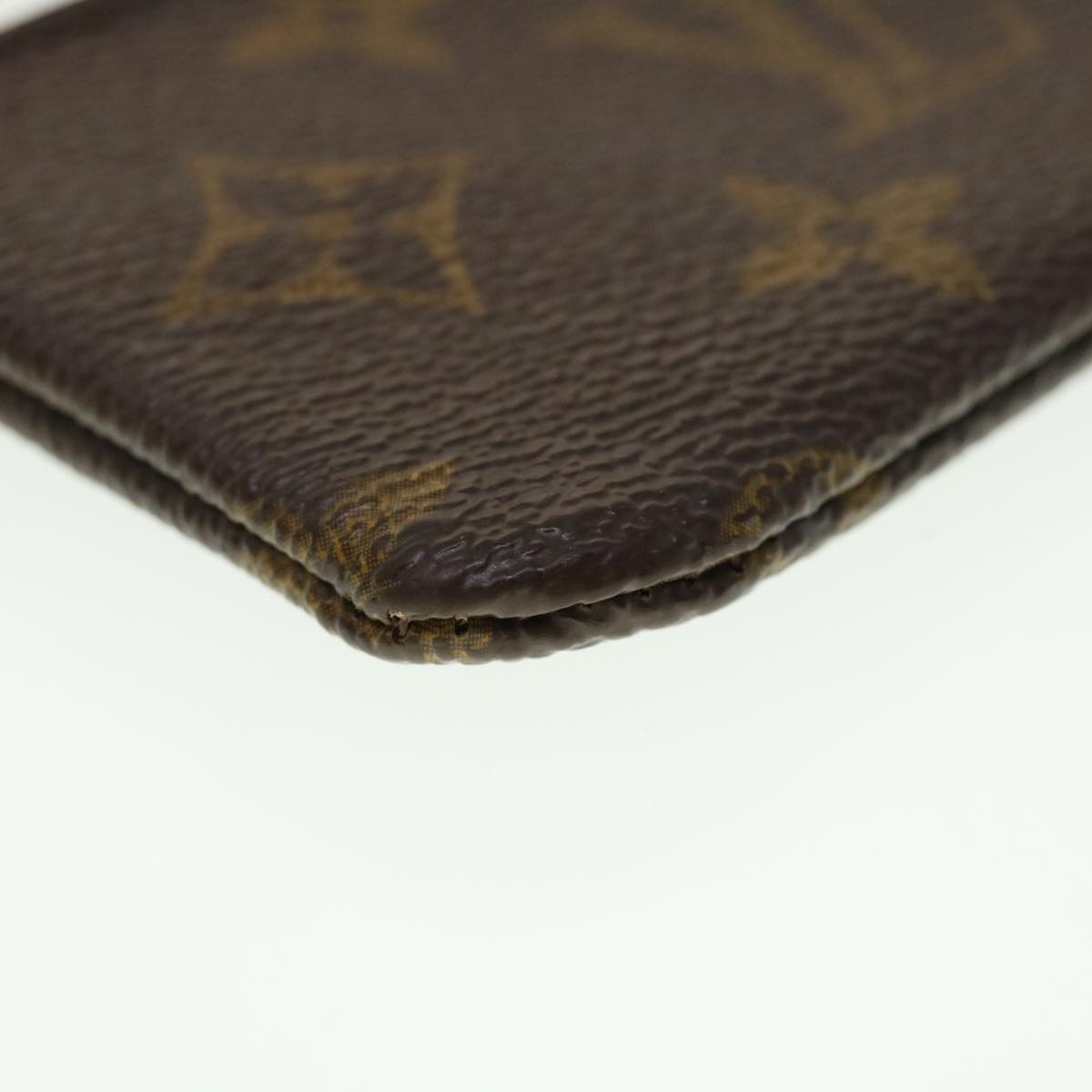 LOUIS VUITTON Monogram Pochette Cles Coin Purse M62650 LV 45350
