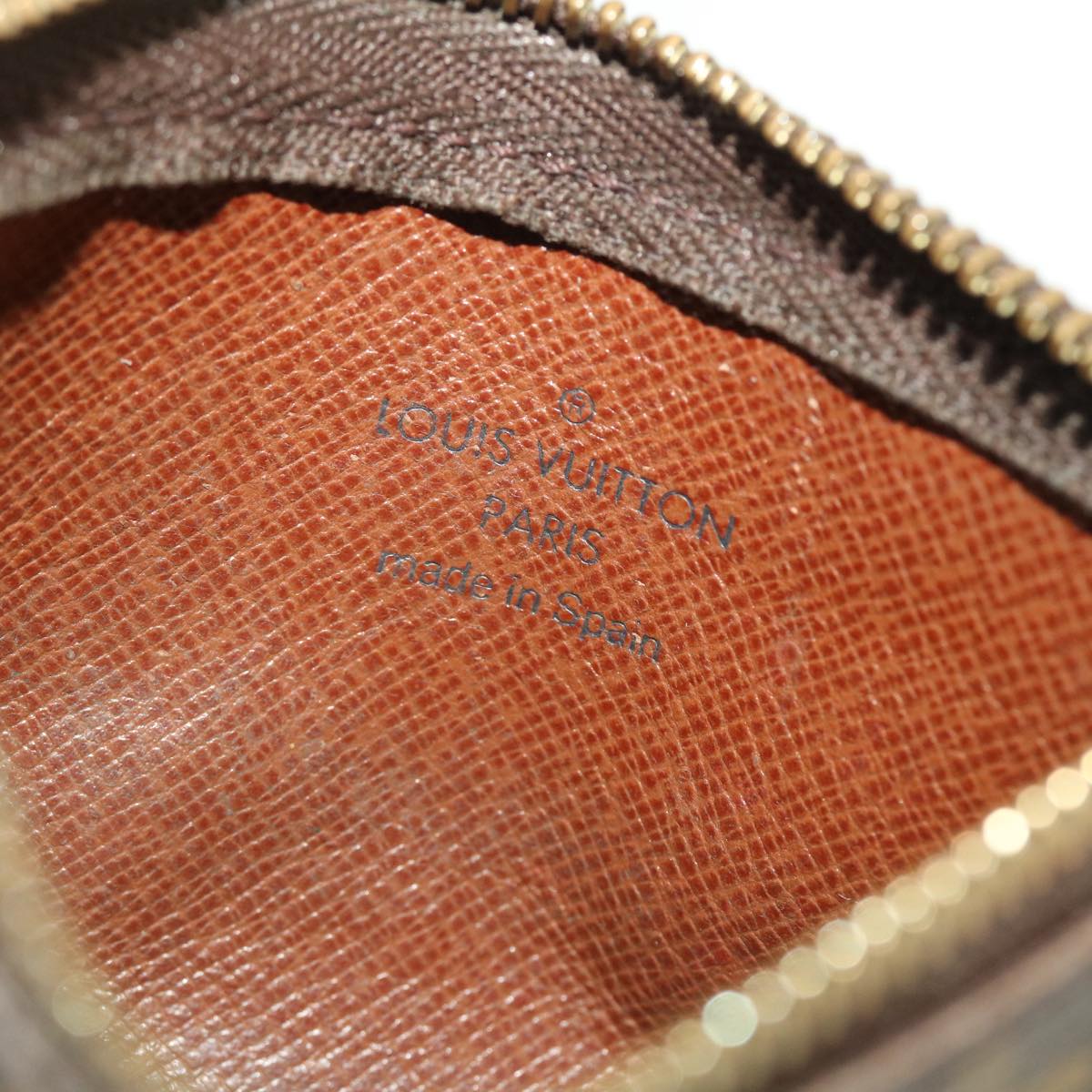 LOUIS VUITTON Monogram Pochette Cles Coin Purse M62650 LV 45350