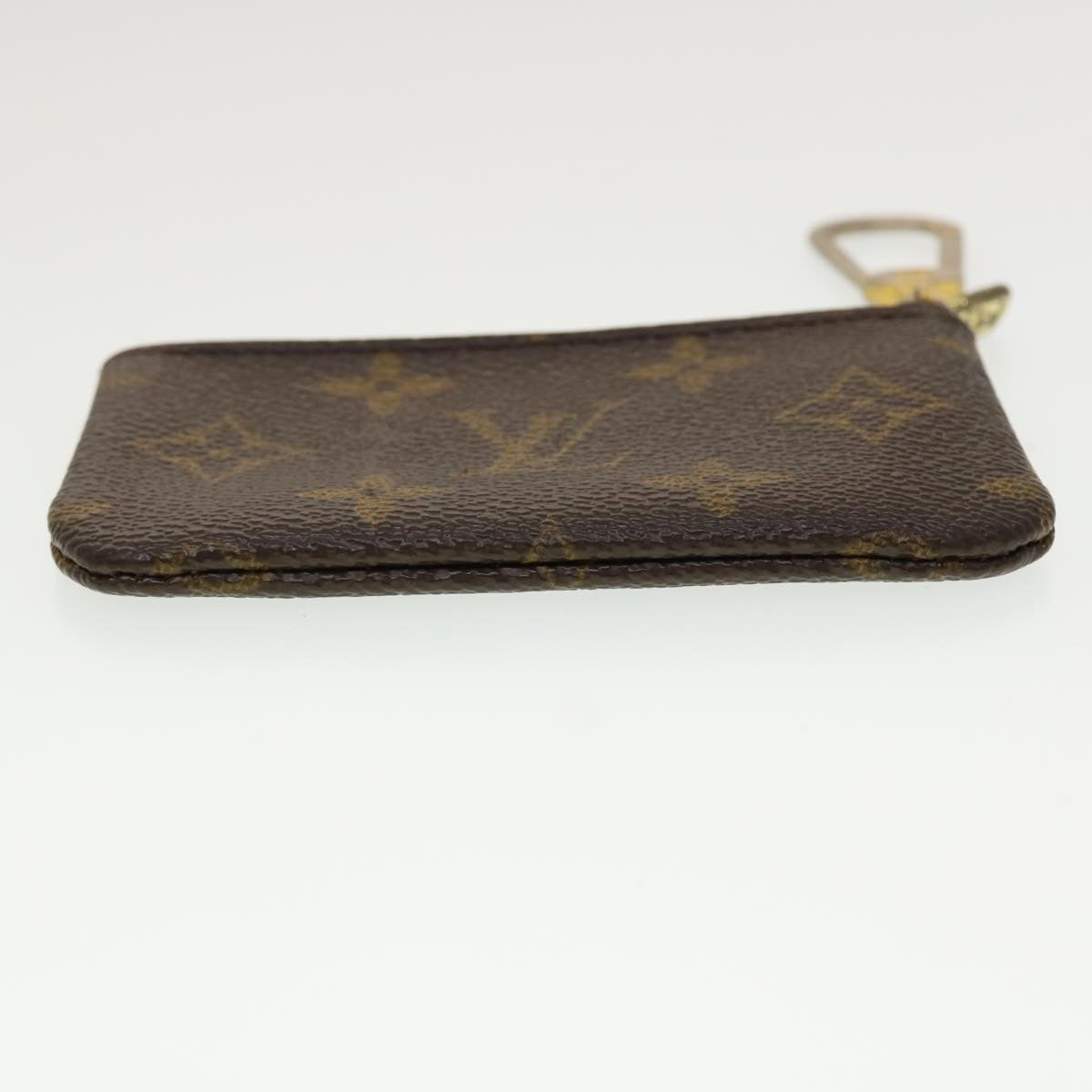 LOUIS VUITTON Monogram Pochette Cles Coin Purse M62650 LV 45350