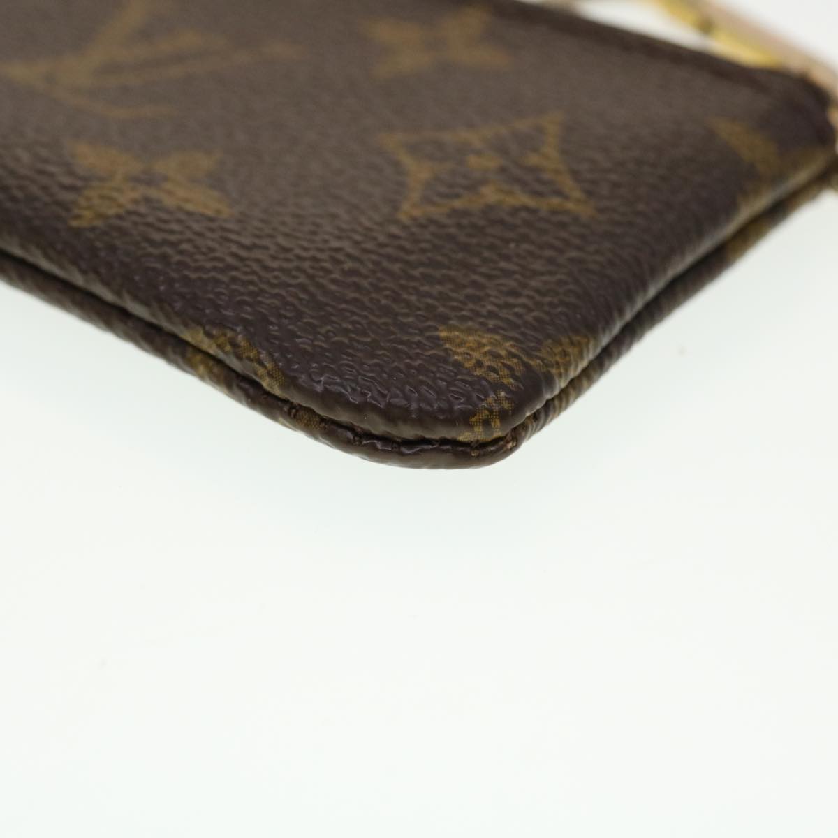 LOUIS VUITTON Monogram Pochette Cles Coin Purse M62650 LV 45350