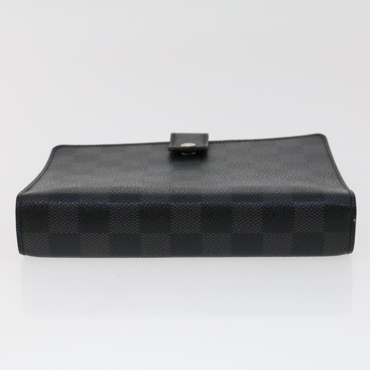 LOUIS VUITTON Damier Graphite Agenda MM Day Planner Cover R20242 LV 45358