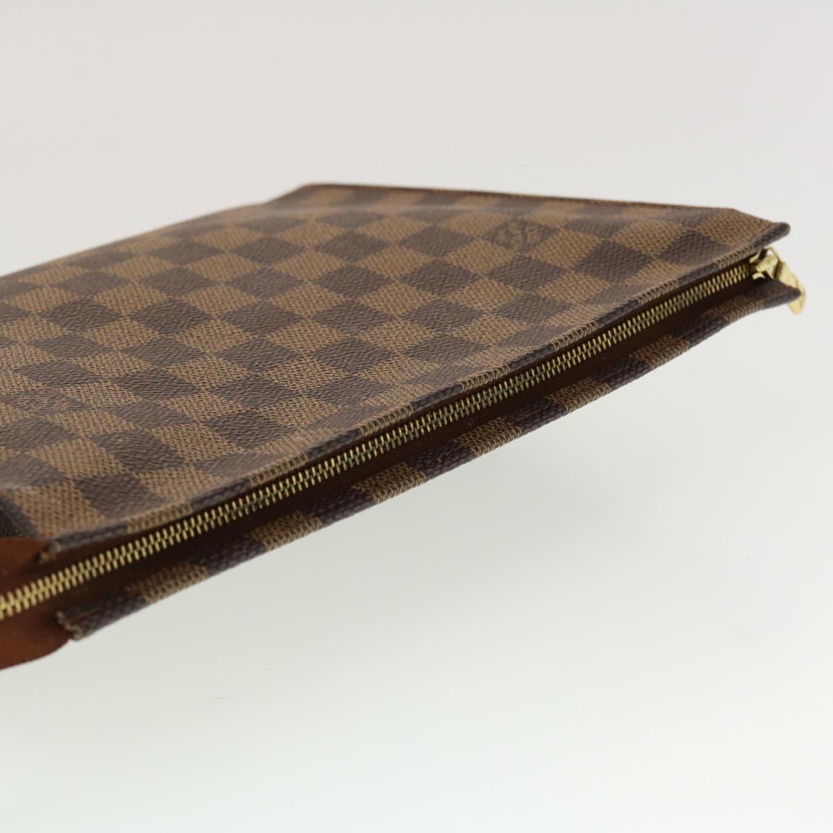 LOUIS VUITTON Damier Ebene Poche Toilette 26 Pouch N47543 LV 45360