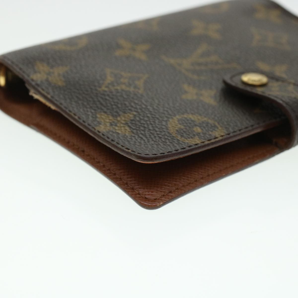 LOUIS VUITTON Monogram Agenda PM Day Planner Cover R20005 LV 45364