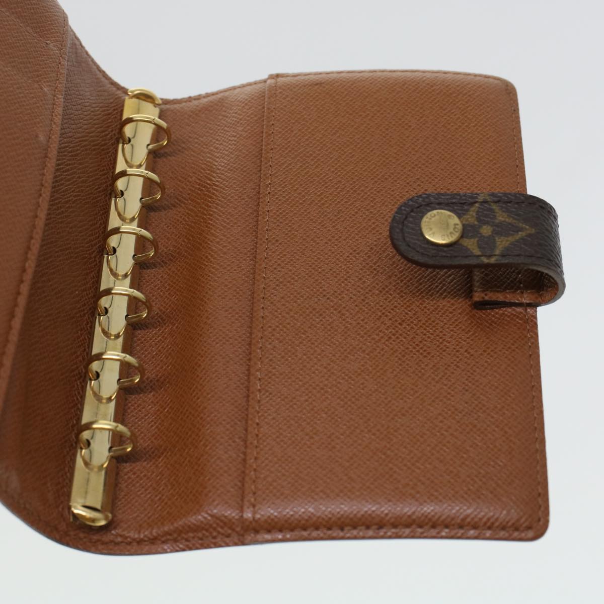LOUIS VUITTON Monogram Agenda PM Day Planner Cover R20005 LV 45364