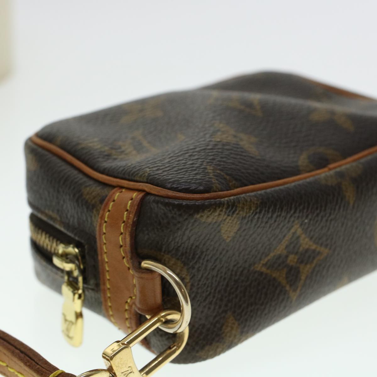 LOUIS VUITTON Monogram Trousse Wapity Pouch M58030 LV 45366