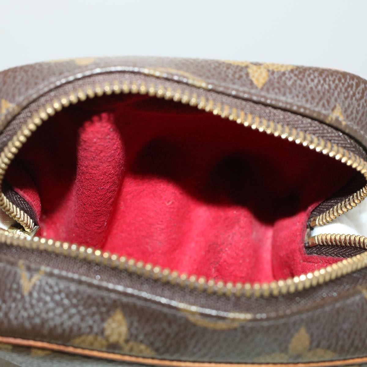 LOUIS VUITTON Monogram Trousse Wapity Pouch M58030 LV 45366
