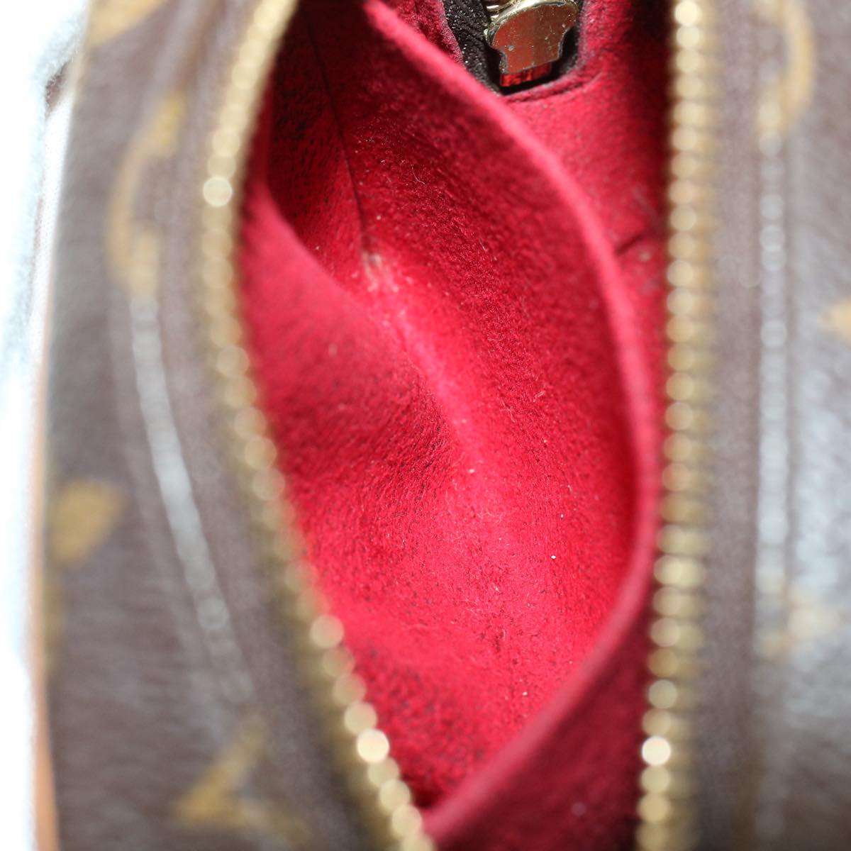 LOUIS VUITTON Monogram Trousse Wapity Pouch M58030 LV 45366