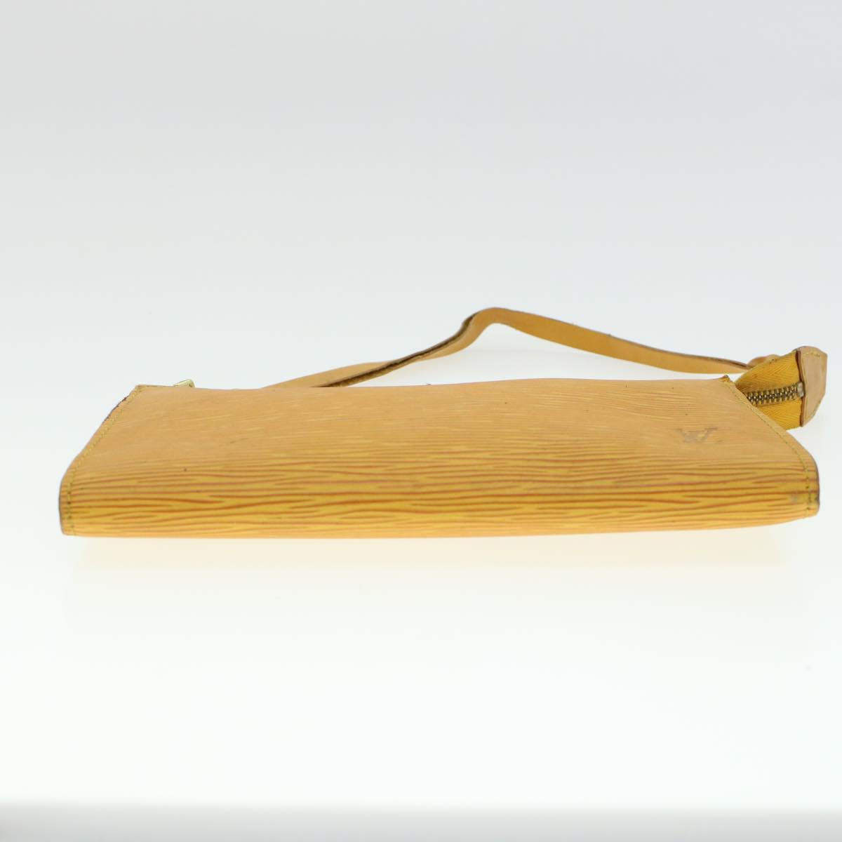LOUIS VUITTON Epi Pochette Accessoires Pouch Yellow M52989 LV 45368
