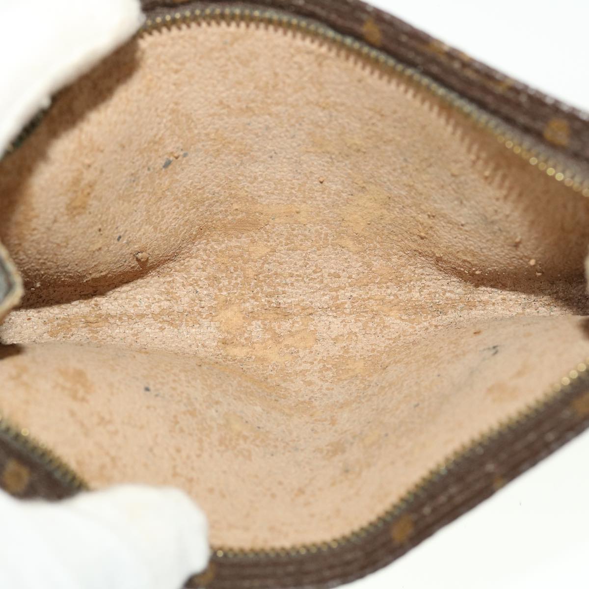 LOUIS VUITTON Monogram Bucket PM Pouch Accessory Pouch LV 45373