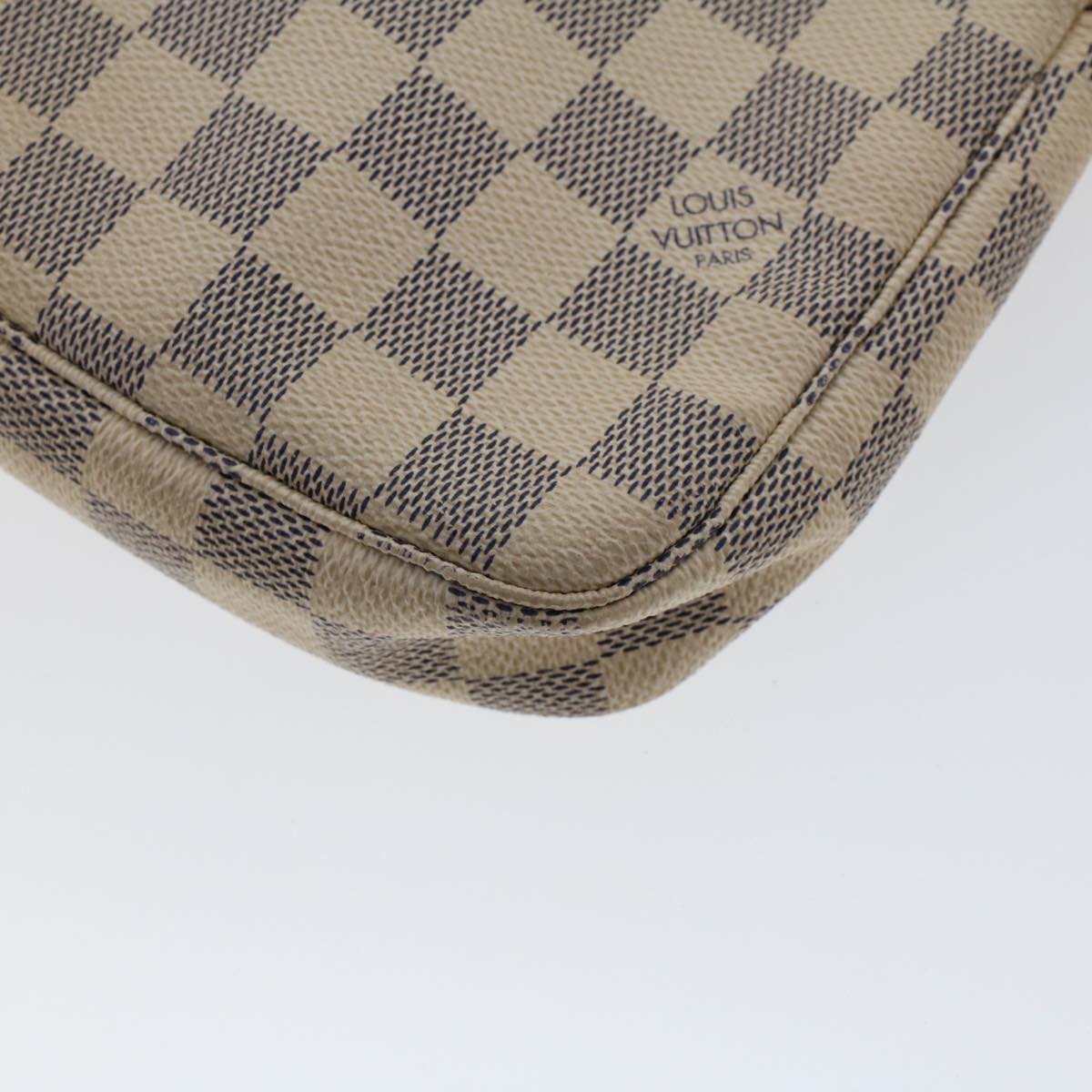 LOUIS VUITTON Damier Azur Pochette Accessoires Pouch N51986 LV 45376