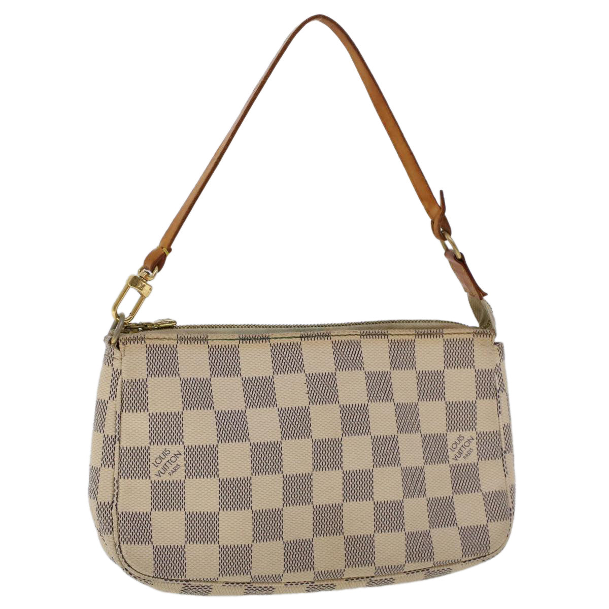 LOUIS VUITTON Damier Azur Pochette Accessoires Pouch N51986 LV 45376