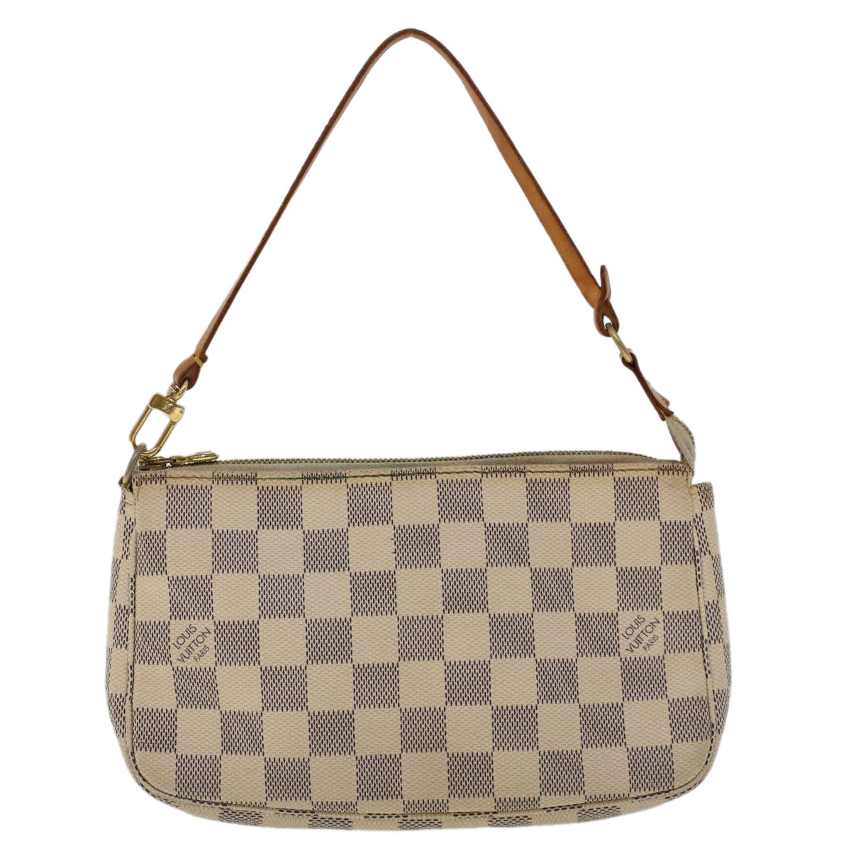 LOUIS VUITTON Damier Azur Pochette Accessoires Pouch N51986 LV 45376