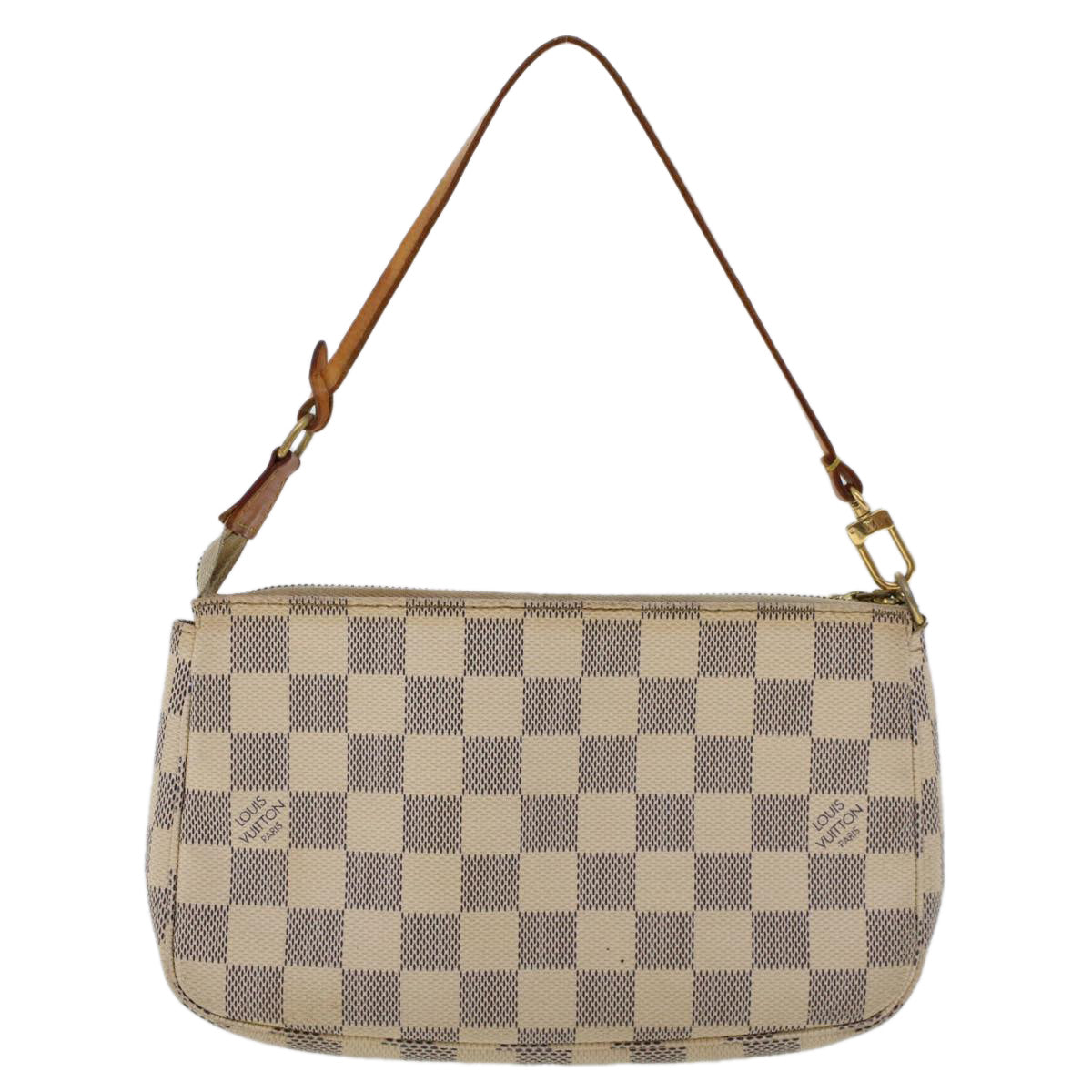 LOUIS VUITTON Damier Azur Pochette Accessoires Pouch N51986 LV 45376