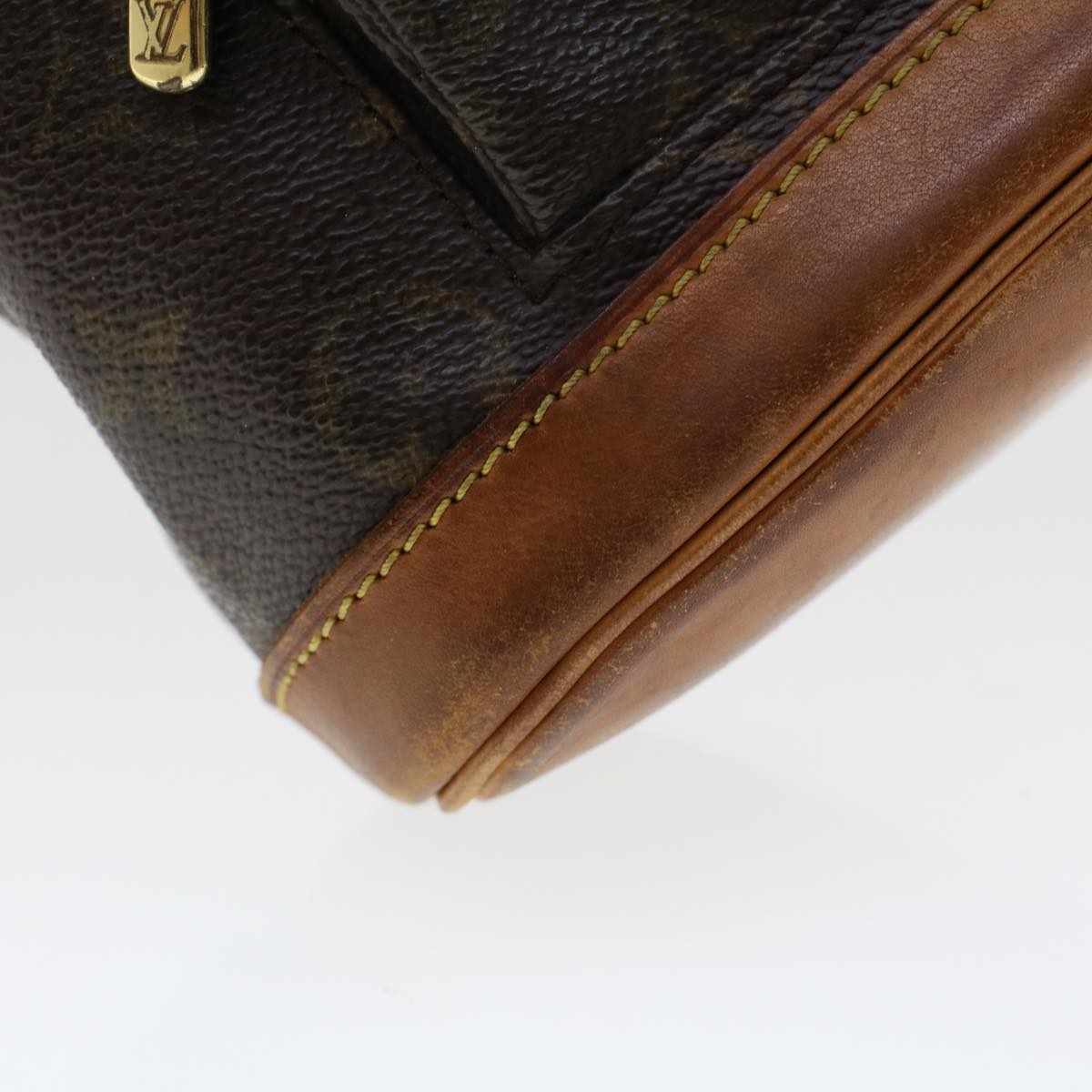 LOUIS VUITTON Monogram Montsouris PM Backpack M51137 LV 45377