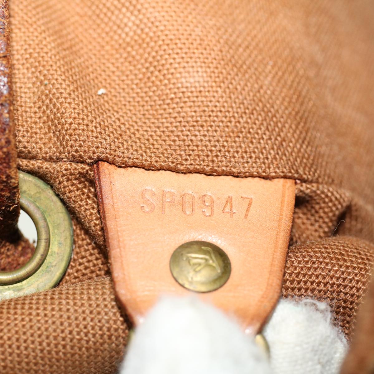LOUIS VUITTON Monogram Montsouris PM Backpack M51137 LV 45377