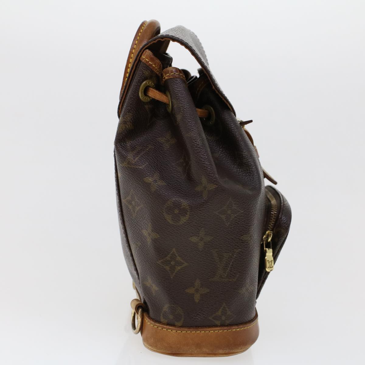 LOUIS VUITTON Monogram Montsouris PM Backpack M51137 LV 45377