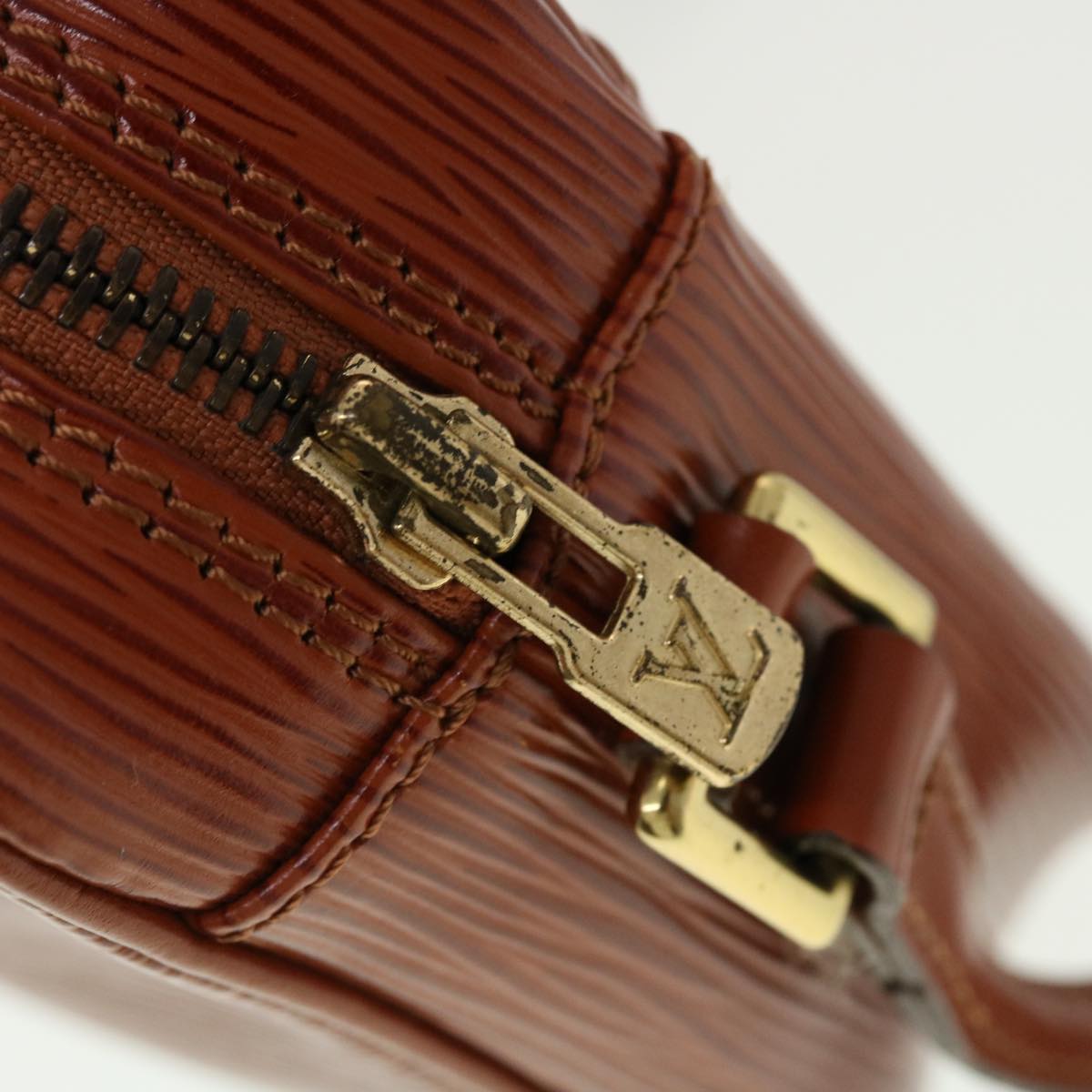 LOUIS VUITTON Epi Trocadero 23 Shoulder Bag Brown M52313 LV 45381