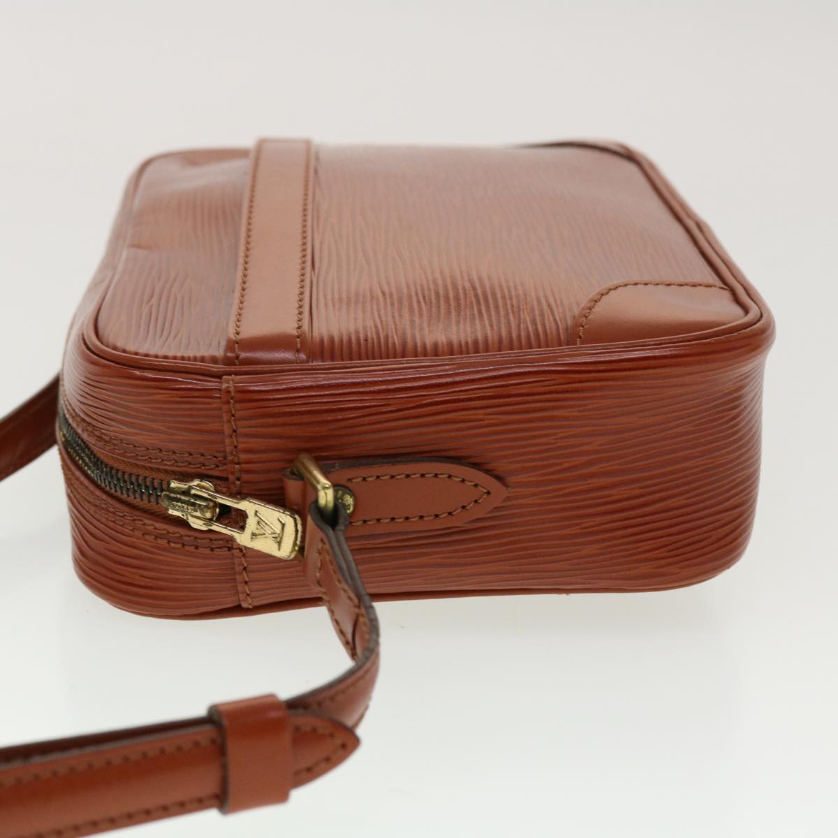 LOUIS VUITTON Epi Trocadero 23 Shoulder Bag Brown M52313 LV 45381