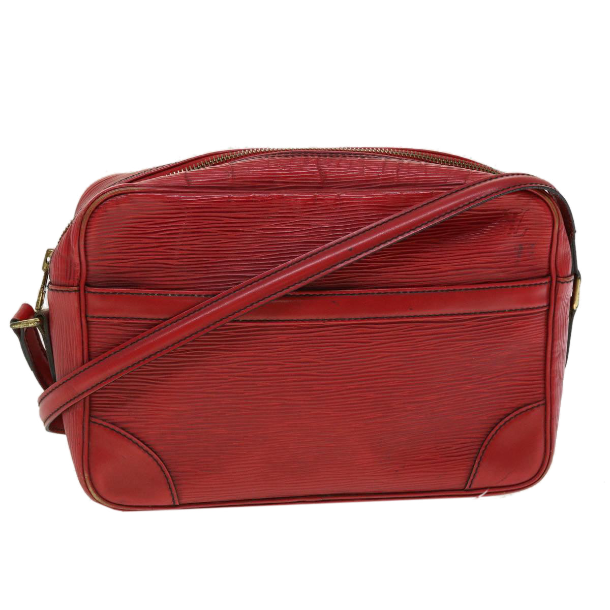 LOUIS VUITTON Epi Trocadero 27 Shoulder Bag Red M52317 LV 45385