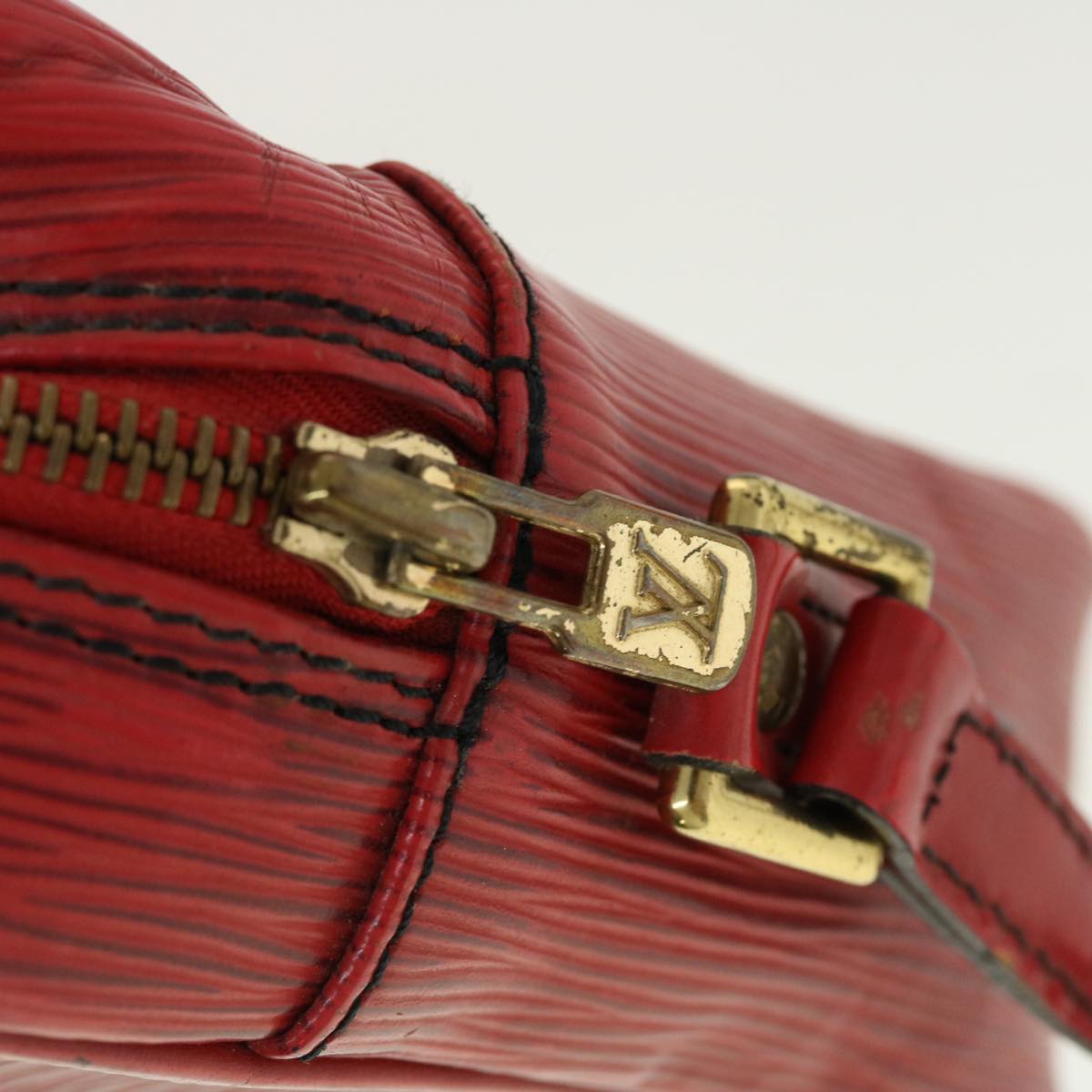 LOUIS VUITTON Epi Trocadero 27 Shoulder Bag Red M52317 LV 45385