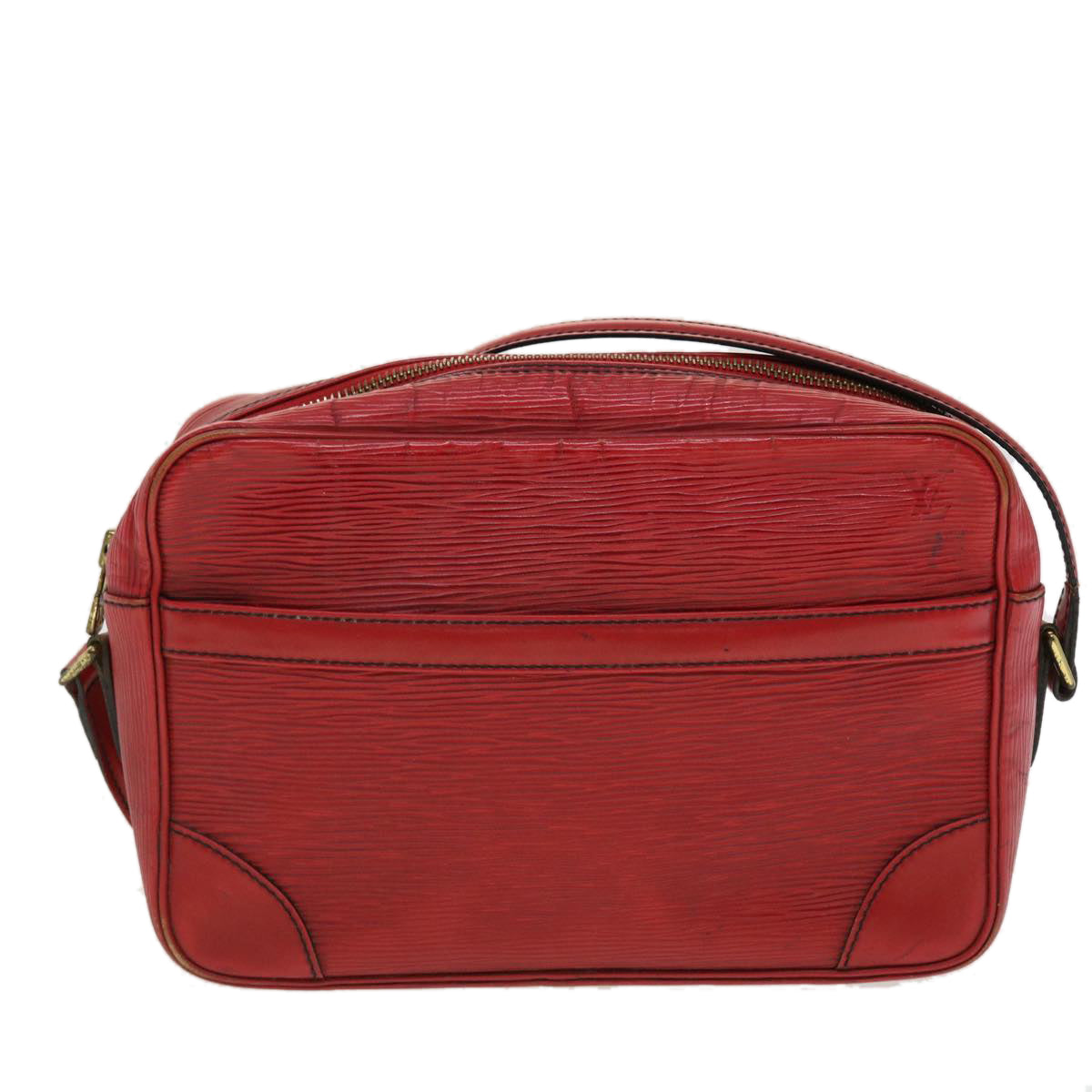 LOUIS VUITTON Epi Trocadero 27 Shoulder Bag Red M52317 LV 45385