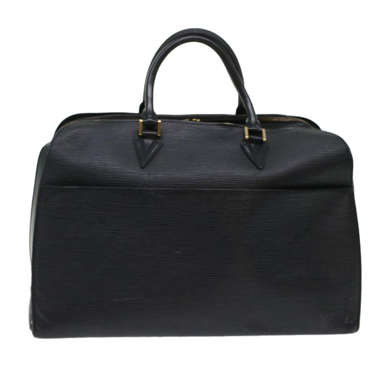 LOUIS VUITTON Epi Sorbonne Business Bag Black M54512 LV 45386