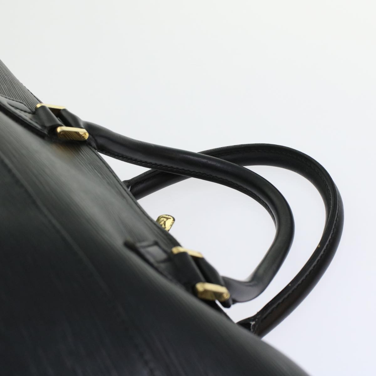 LOUIS VUITTON Epi Sorbonne Business Bag Black M54512 LV 45386