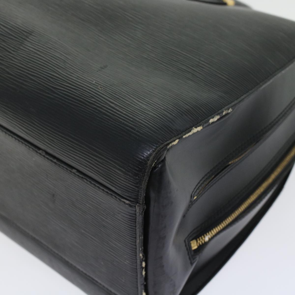 LOUIS VUITTON Epi Sorbonne Business Bag Black M54512 LV 45386
