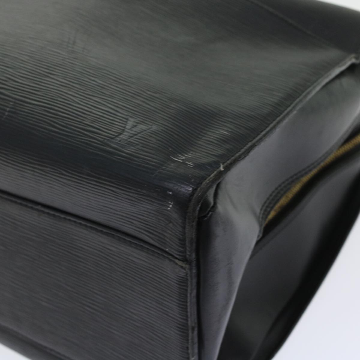 LOUIS VUITTON Epi Sorbonne Business Bag Black M54512 LV 45386