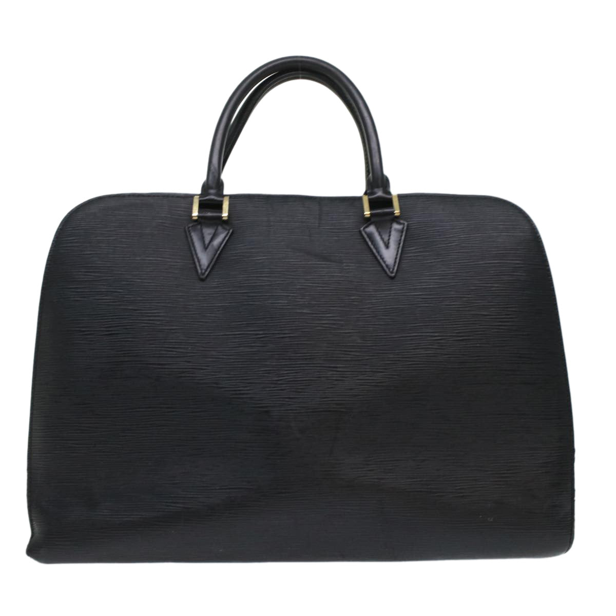 LOUIS VUITTON Epi Sorbonne Business Bag Black M54512 LV 45386