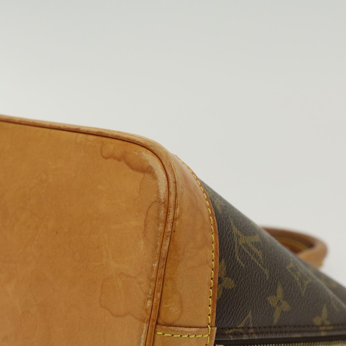 LOUIS VUITTON Monogram Alma Hand Bag M51130 LV 45390