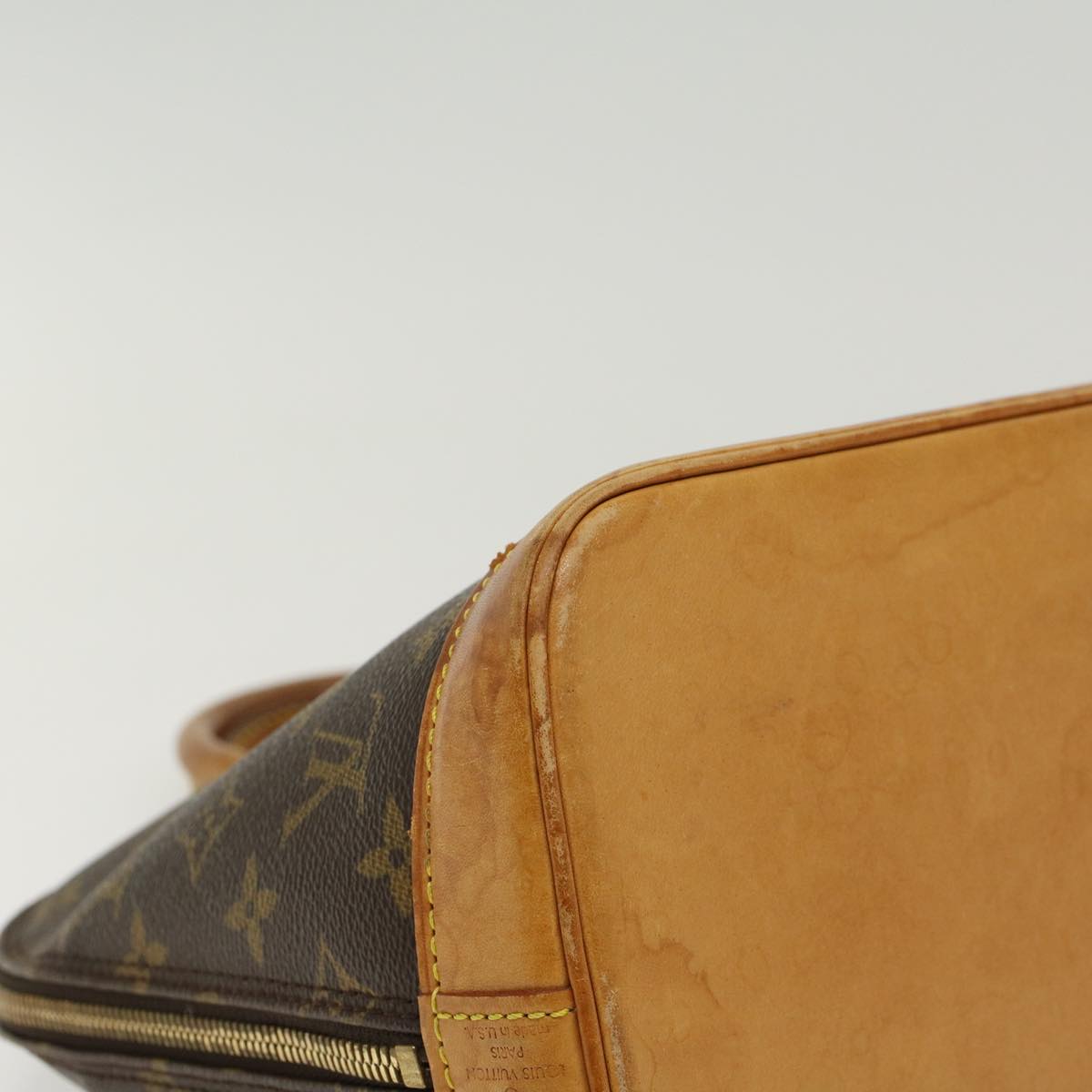 LOUIS VUITTON Monogram Alma Hand Bag M51130 LV 45390