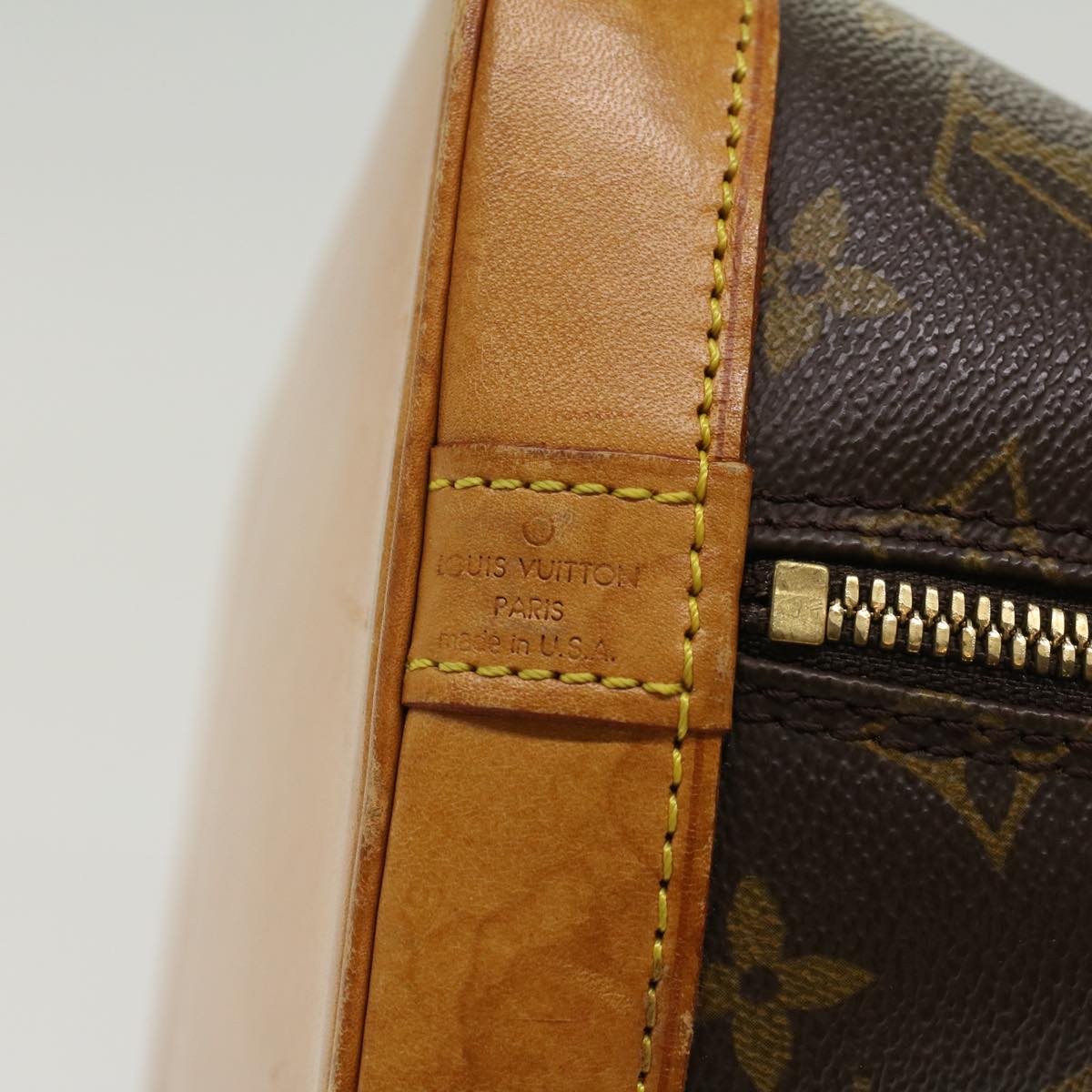 LOUIS VUITTON Monogram Alma Hand Bag M51130 LV 45390