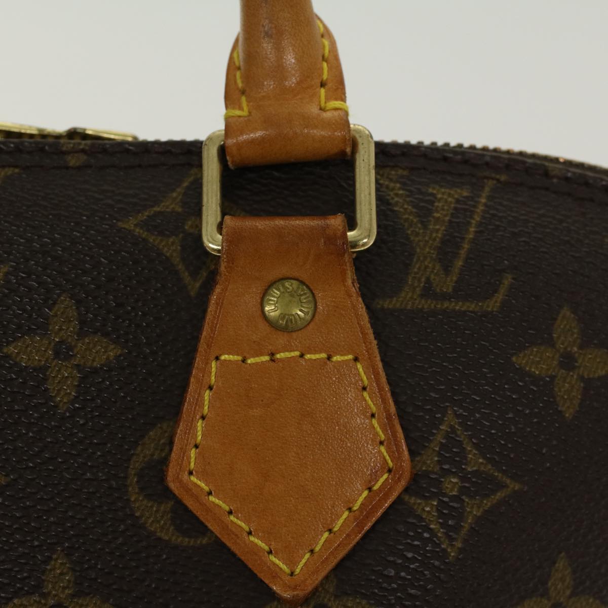 LOUIS VUITTON Monogram Alma Hand Bag M51130 LV 45390