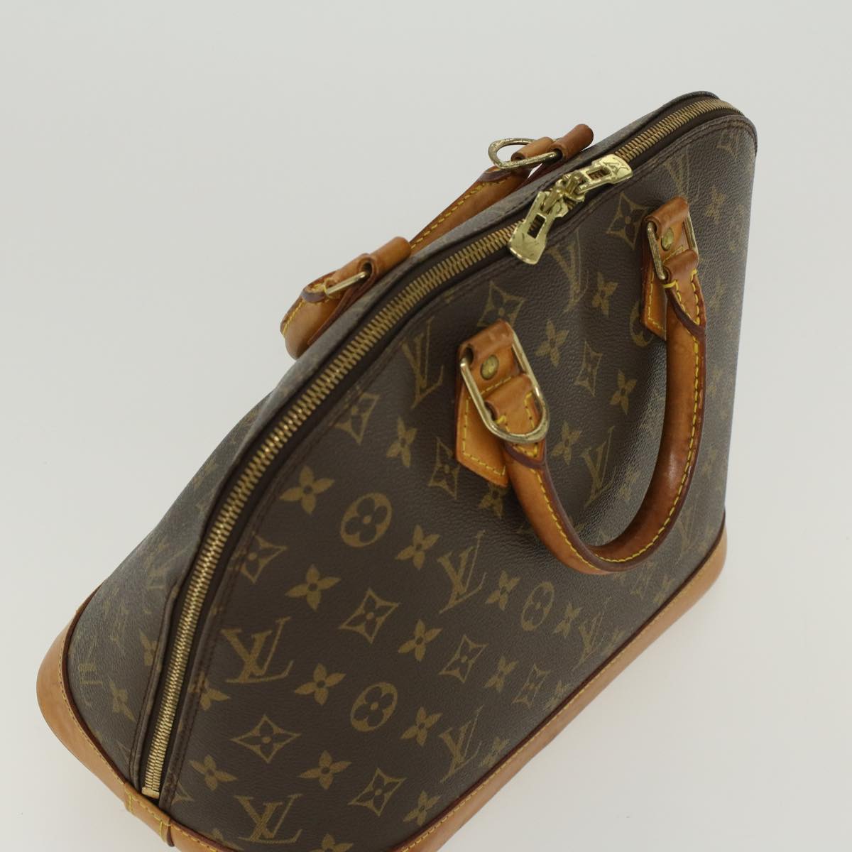 LOUIS VUITTON Monogram Alma Hand Bag M51130 LV 45390