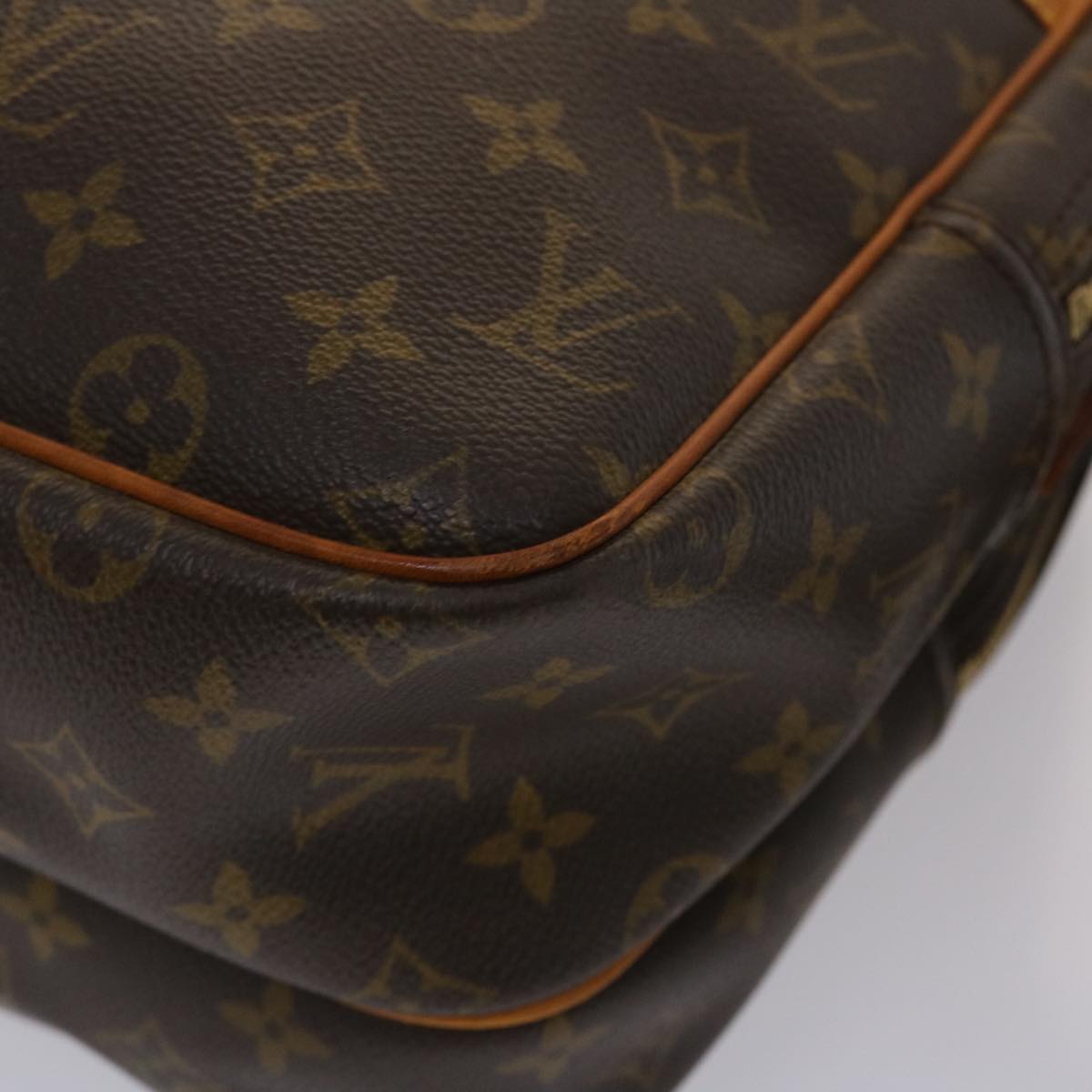 LOUIS VUITTON Monogram Reporter GM Shoulder Bag M45252 LV 45392