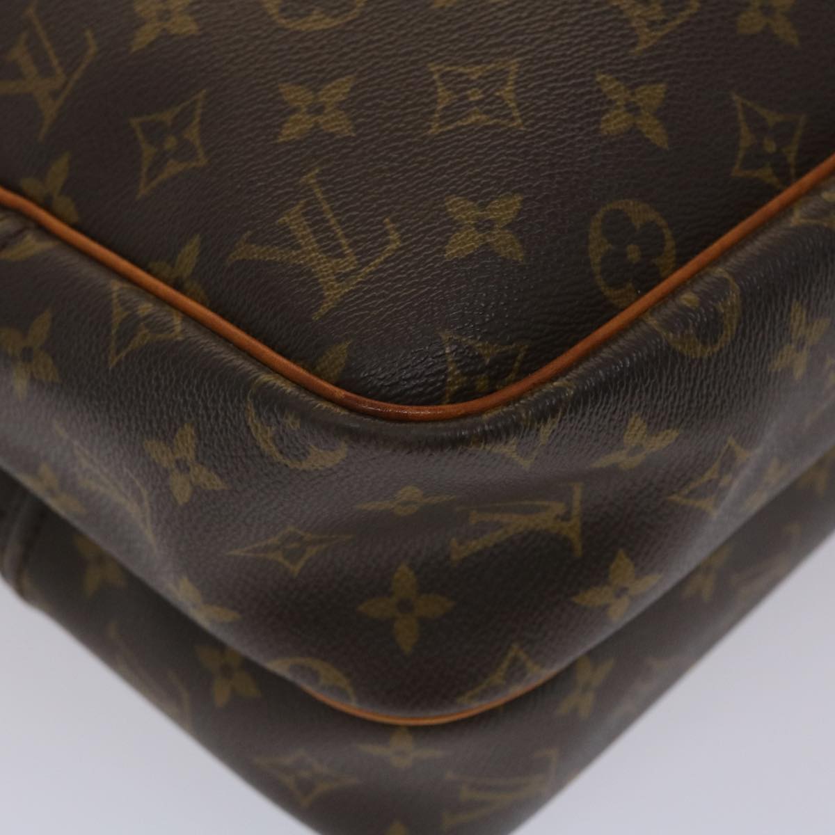 LOUIS VUITTON Monogram Reporter GM Shoulder Bag M45252 LV 45392