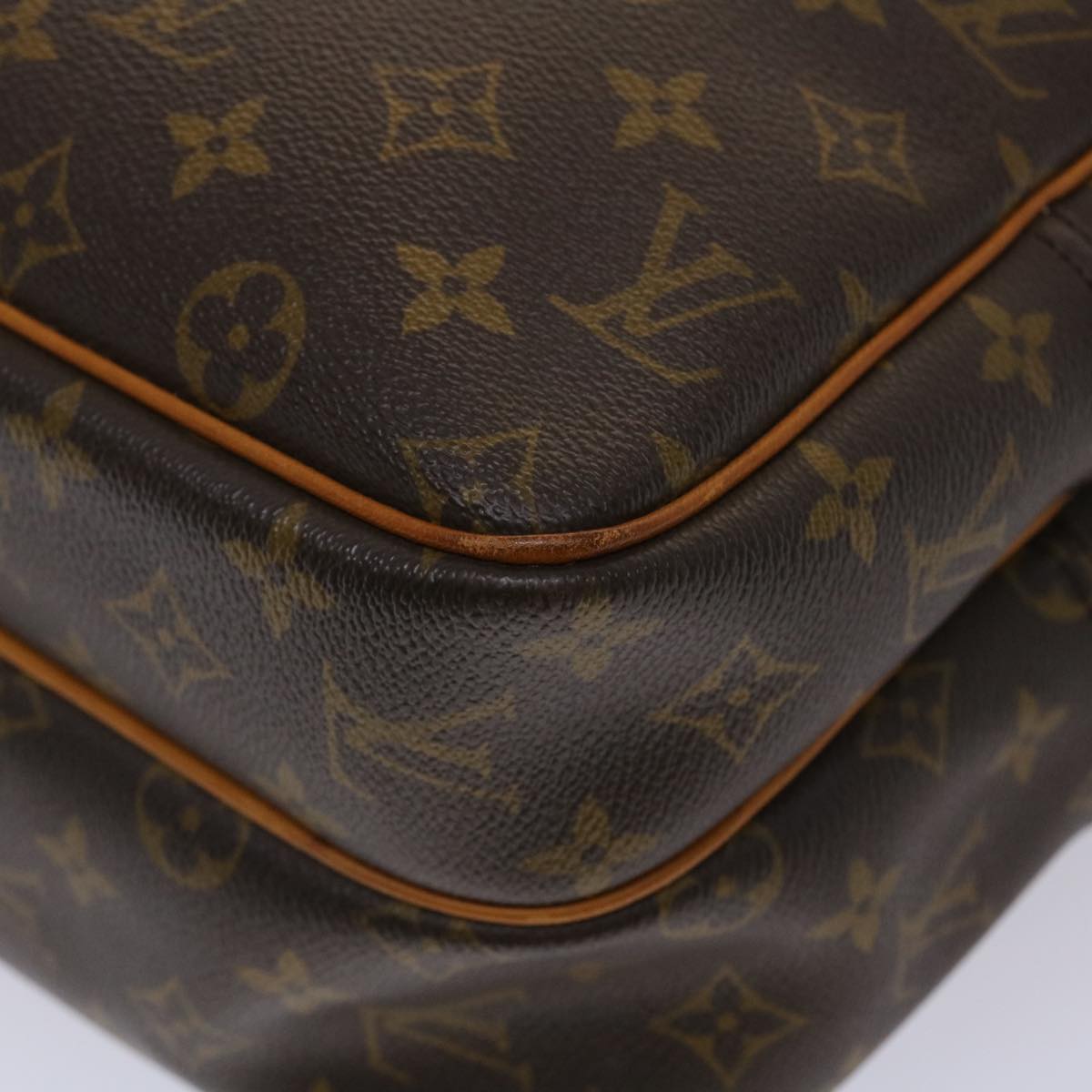 LOUIS VUITTON Monogram Reporter GM Shoulder Bag M45252 LV 45392