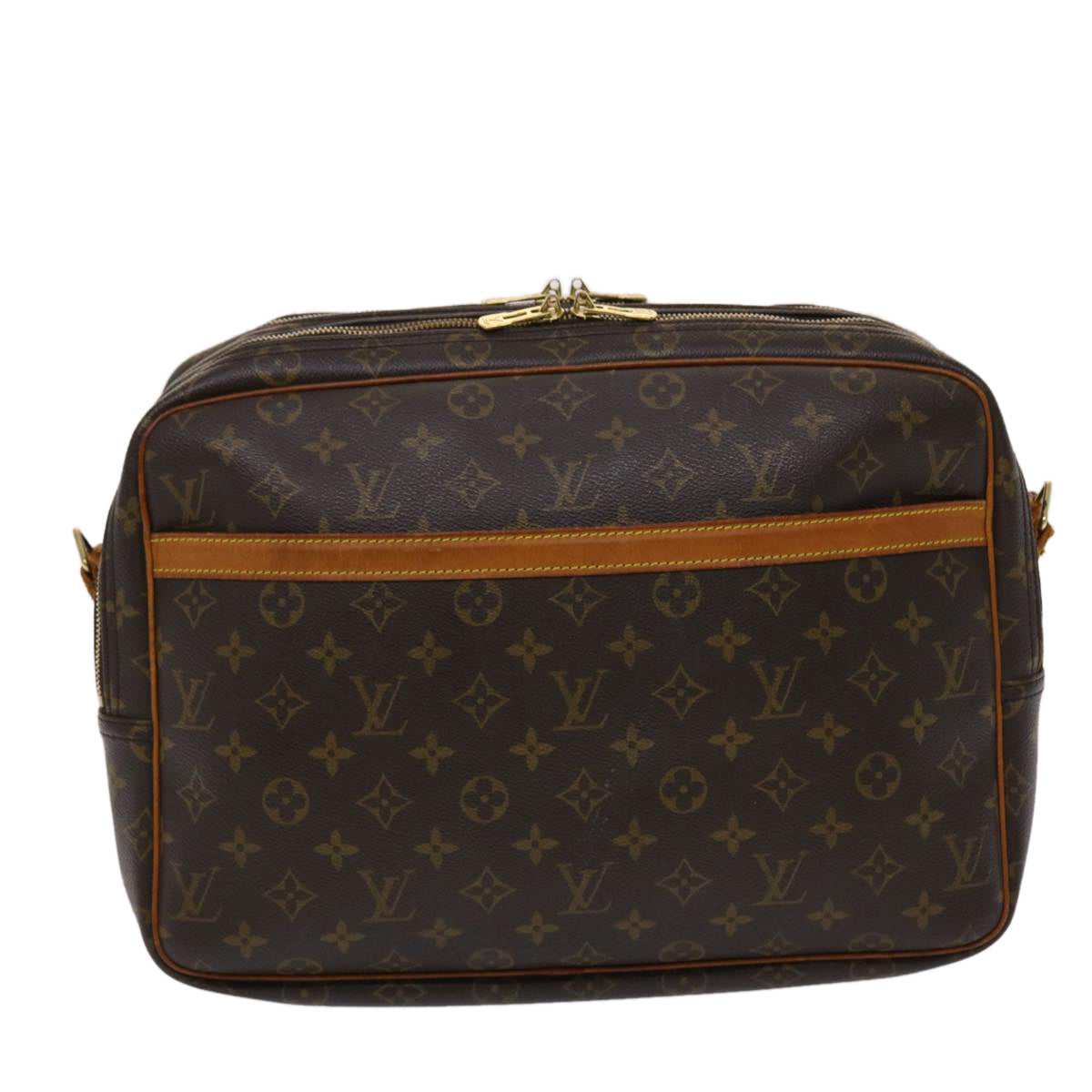 LOUIS VUITTON Monogram Reporter GM Shoulder Bag M45252 LV 45392