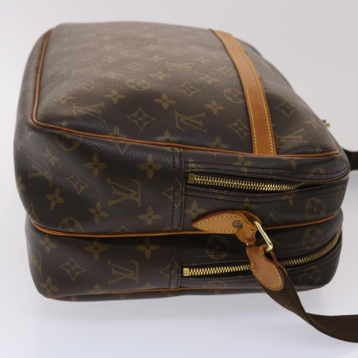 LOUIS VUITTON Monogram Reporter GM Shoulder Bag M45252 LV 45392