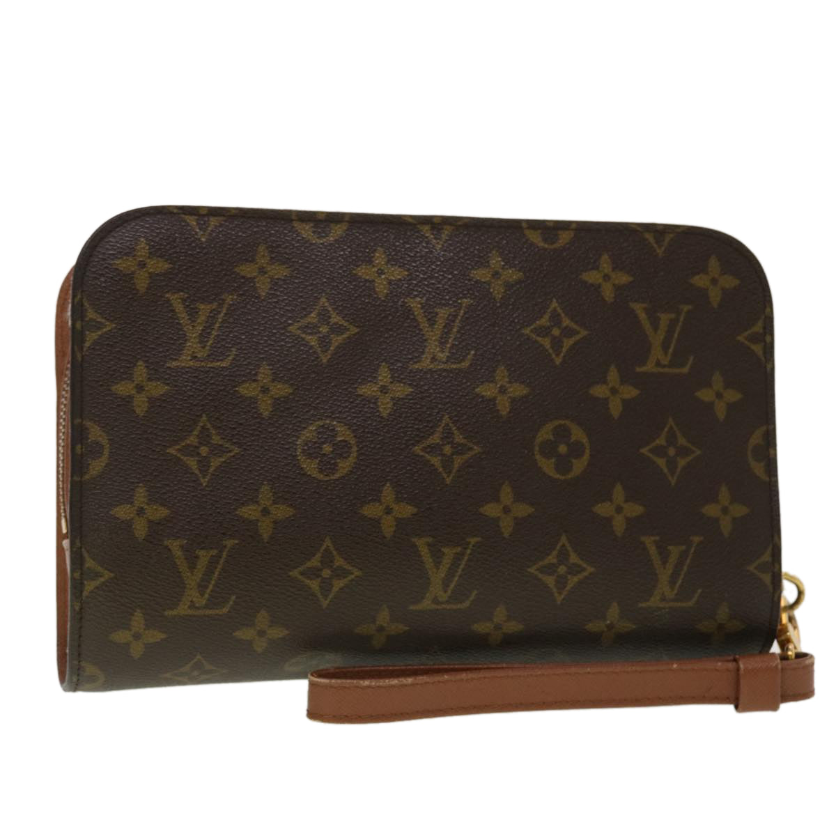 LOUIS VUITTON Monogram Orsay Clutch Bag M51790 LV 45396