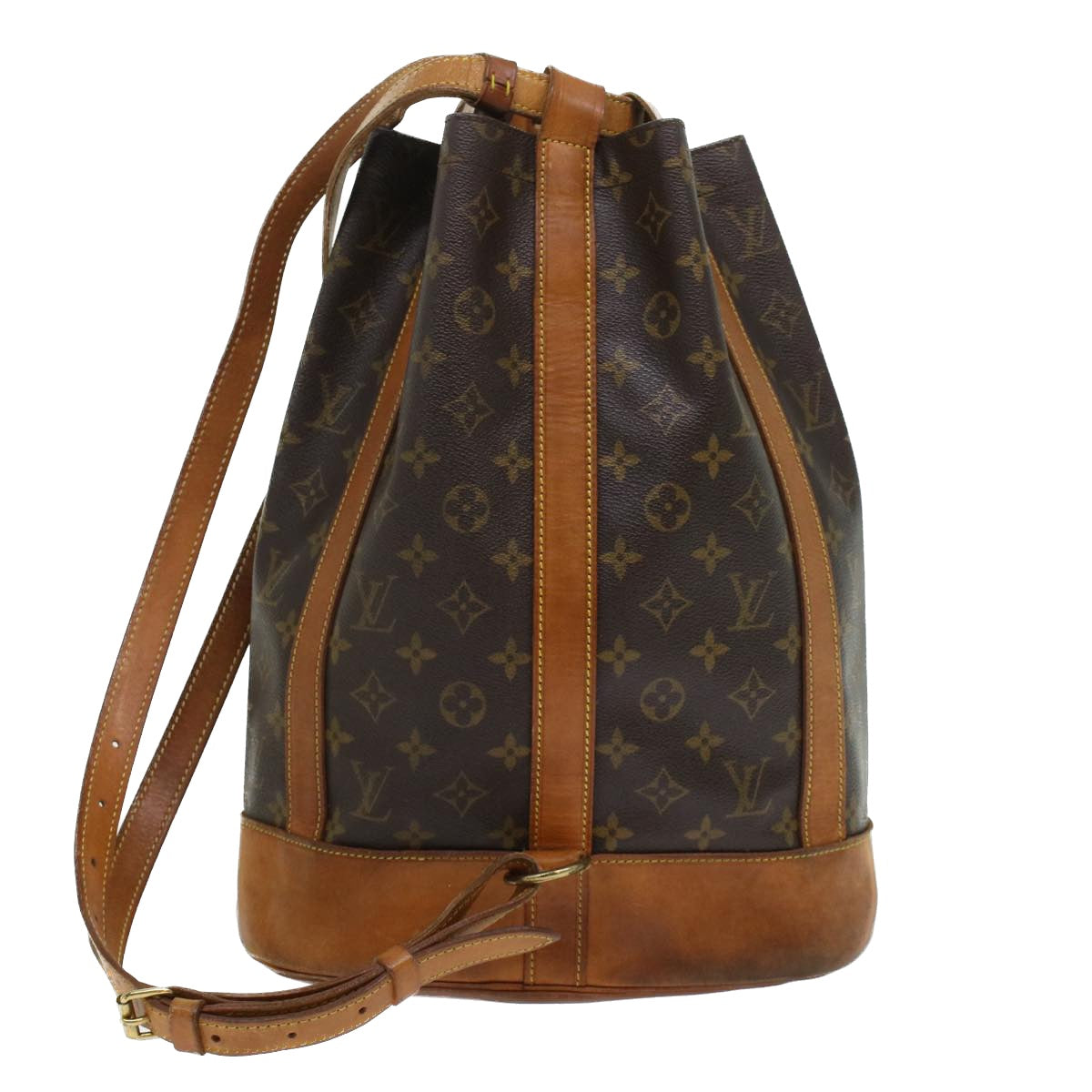 LOUIS VUITTON Monogram Randonnee PM Shoulder Bag M42243 LV 45402
