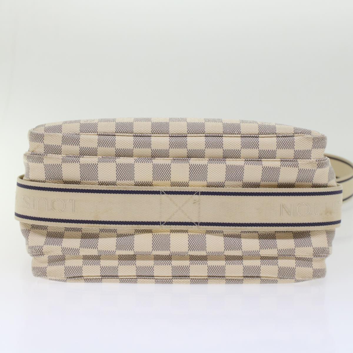 LOUIS VUITTON Damier Azur Naviglio Shoulder Bag N51189 LV 45403