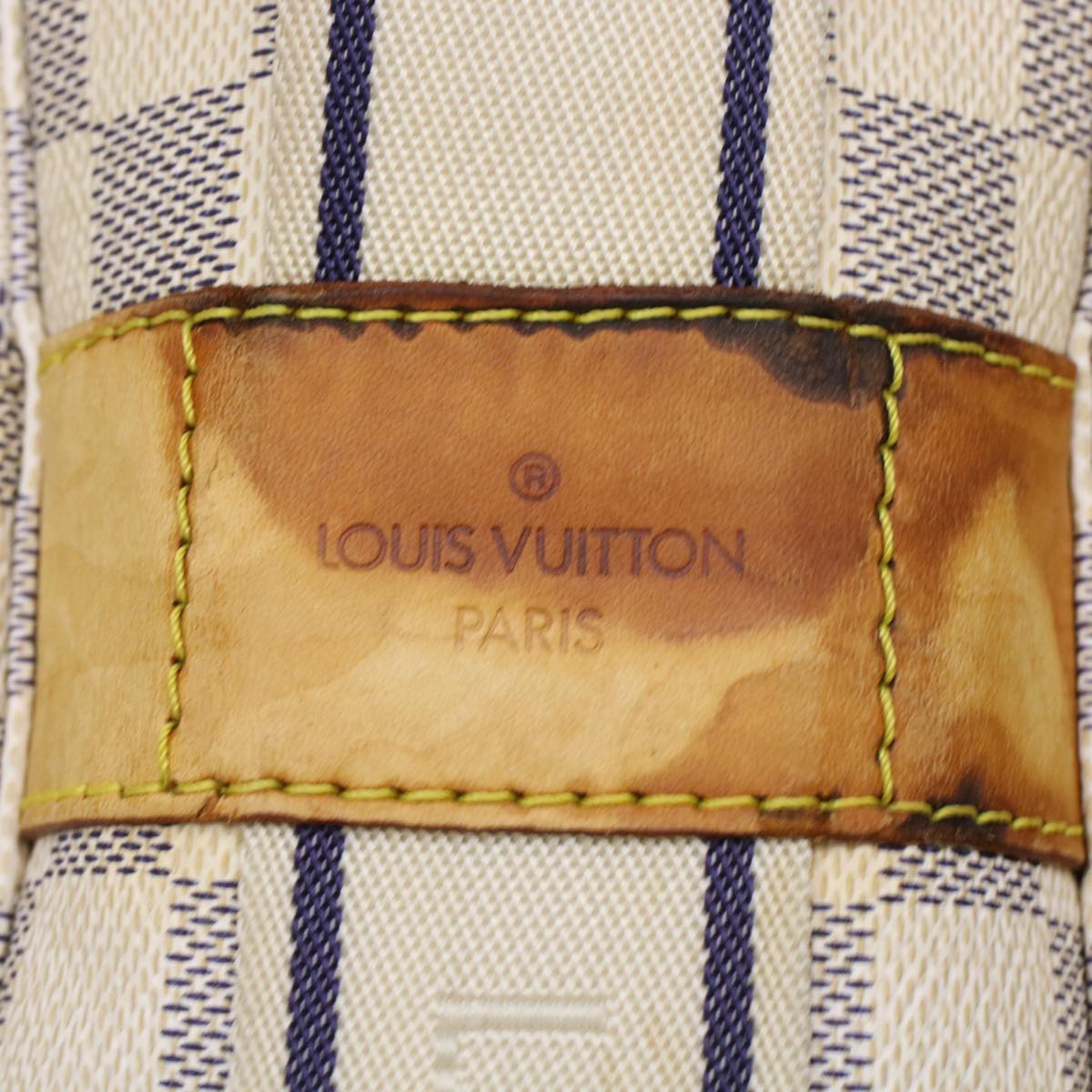 LOUIS VUITTON Damier Azur Naviglio Shoulder Bag N51189 LV 45403