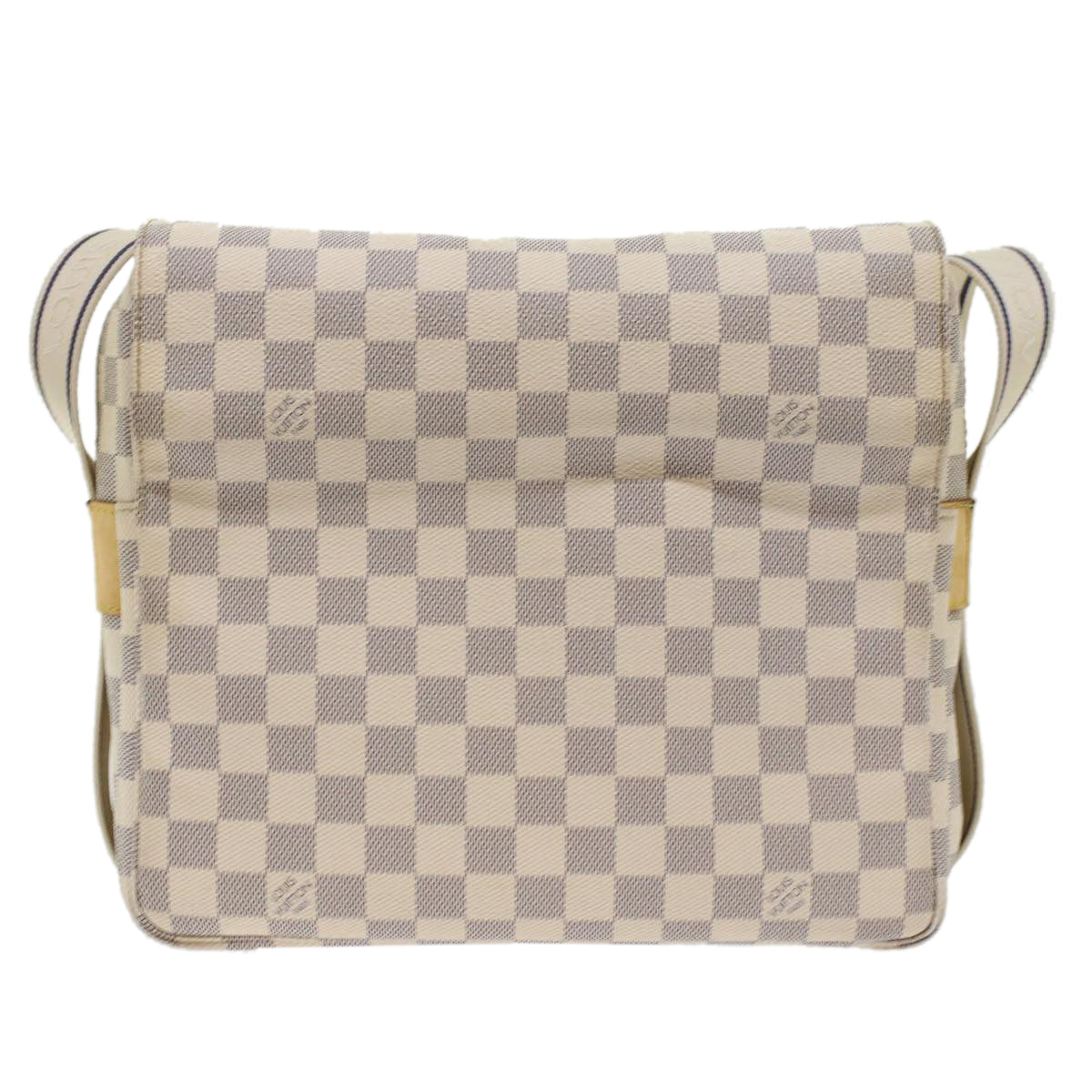 LOUIS VUITTON Damier Azur Naviglio Shoulder Bag N51189 LV 45403