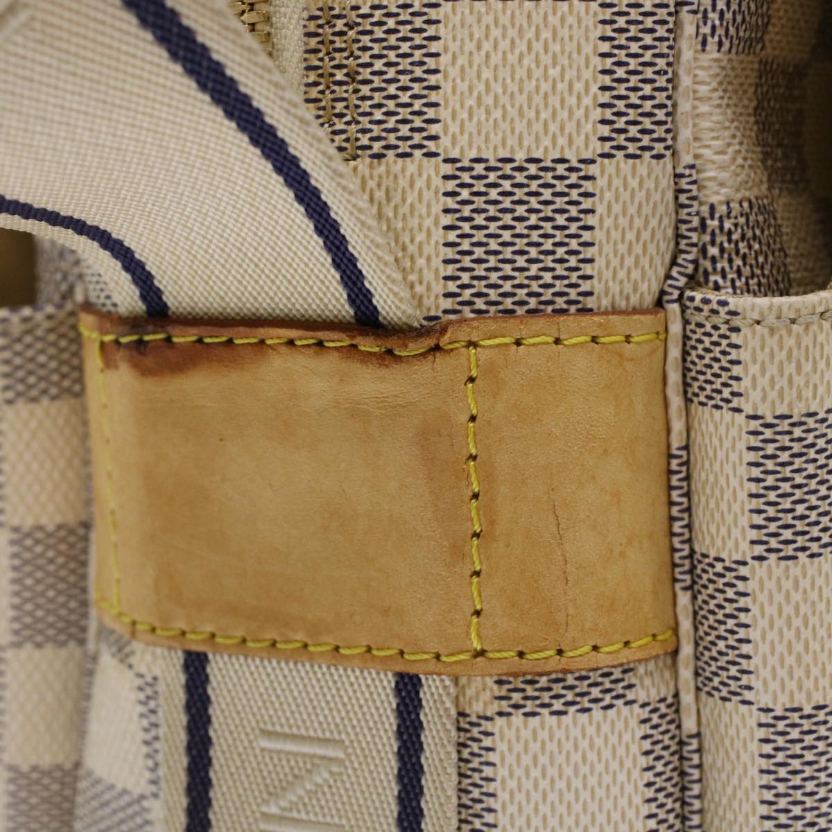 LOUIS VUITTON Damier Azur Naviglio Shoulder Bag N51189 LV 45403