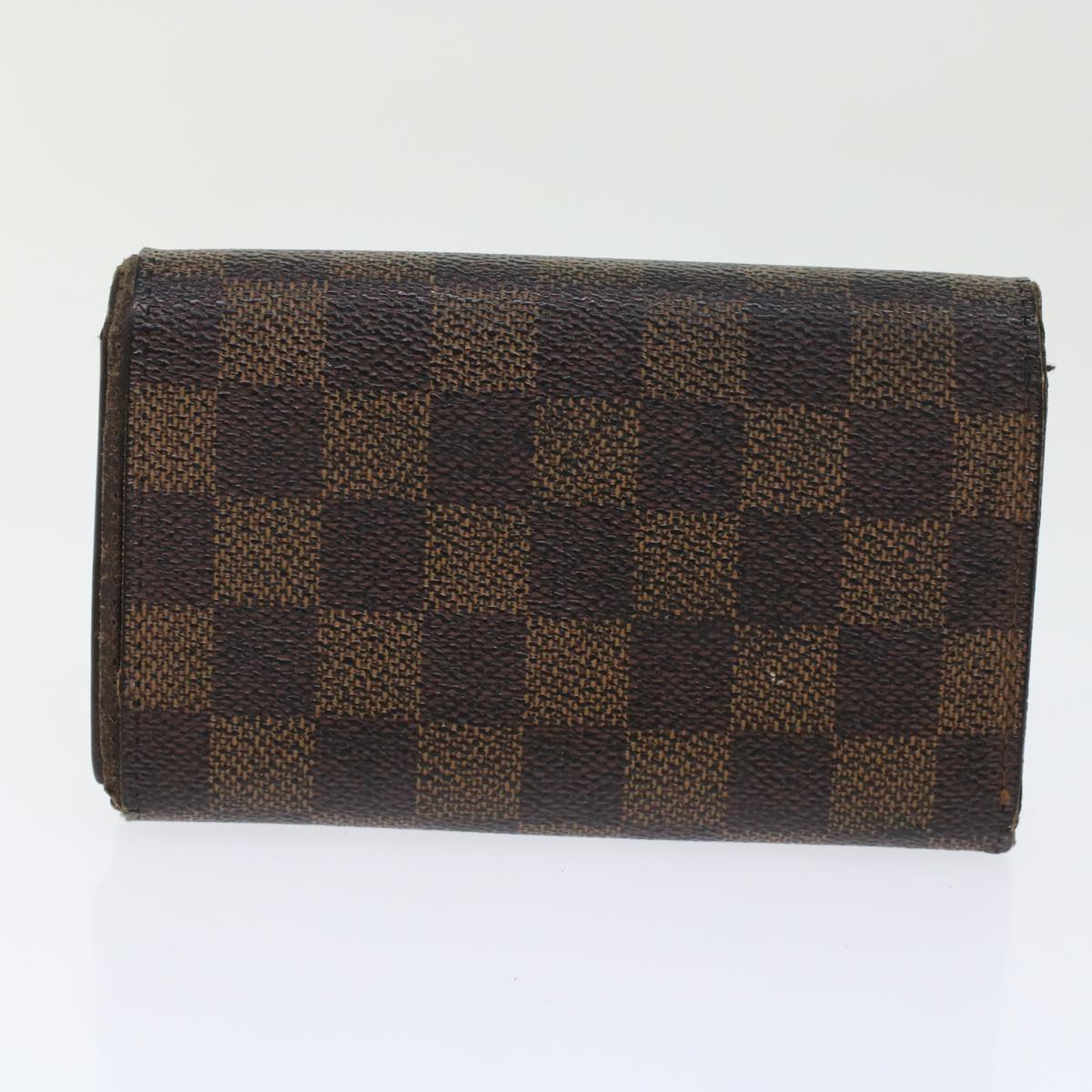 LOUIS VUITTON Damier Ebene Wallet 3Set LV 45406